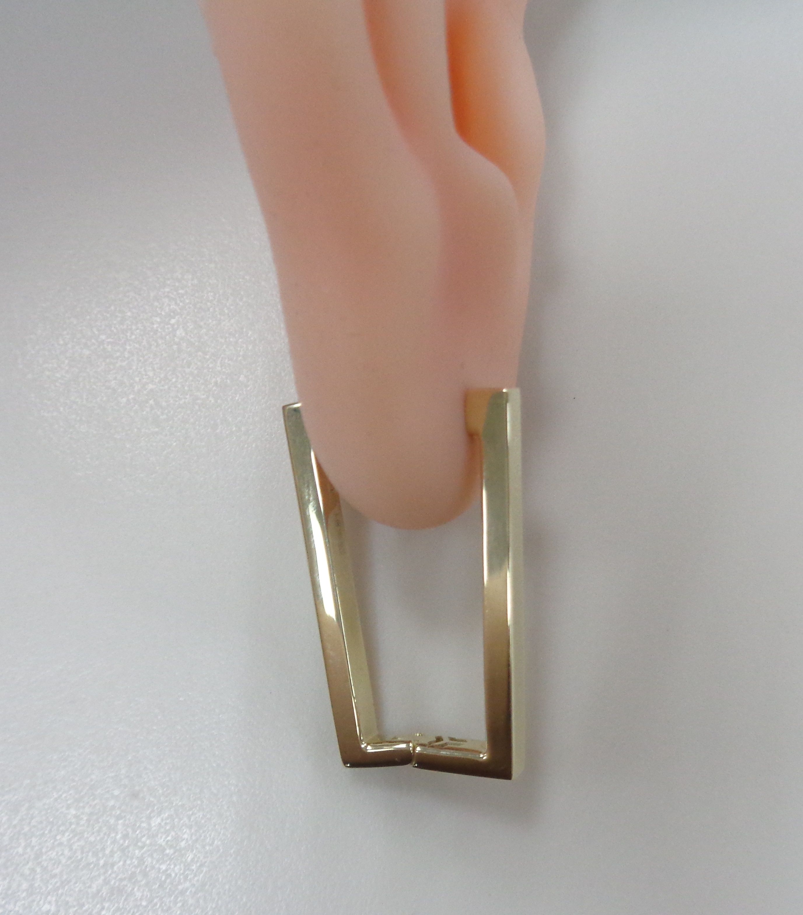 Серьги из желтого золота